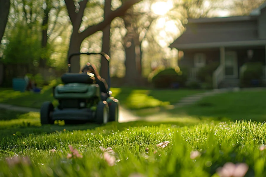 push mowers