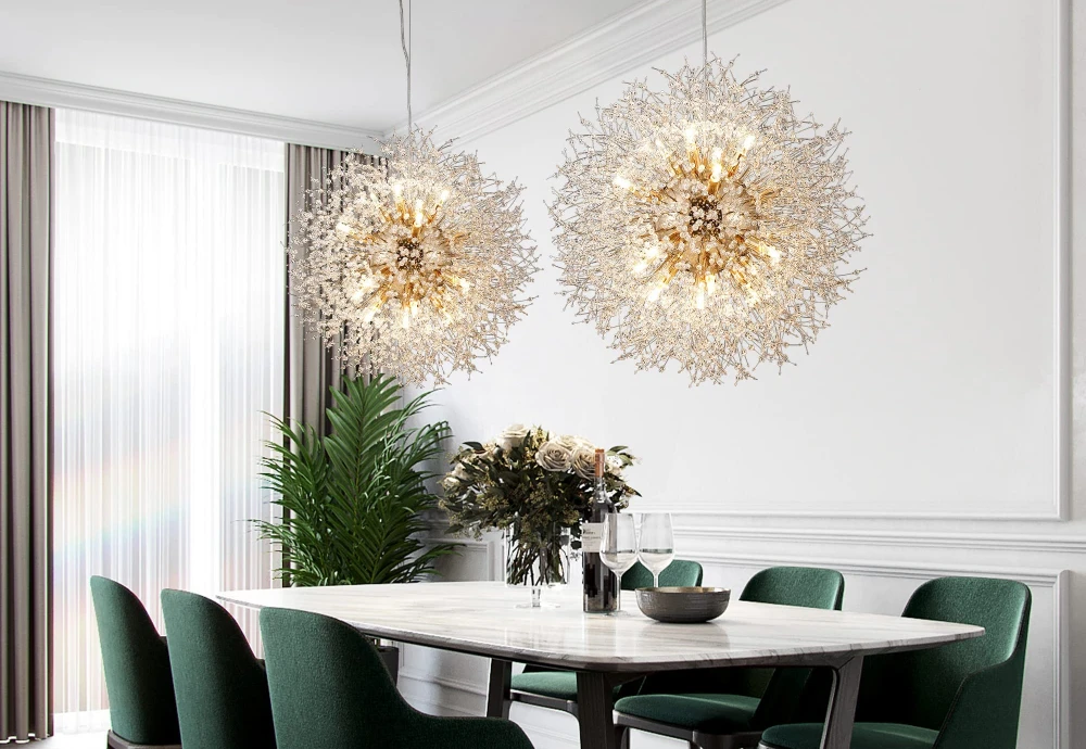 light globe chandelier